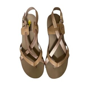 Volatile Rose Gold Sandals